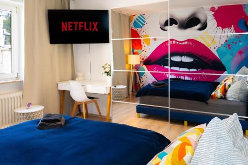 Sudostviertel Apartment | NEW! Modernes 2 Zimmer Apartment, Zentral, 6Pers