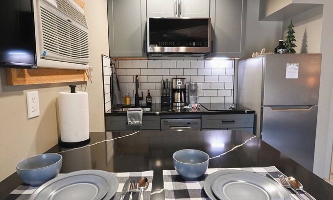 Mancelona Condo | NEW Renovated Kitchen! Upscale throughout. 1 bedroom KING bed. sleeps 2 WIFI