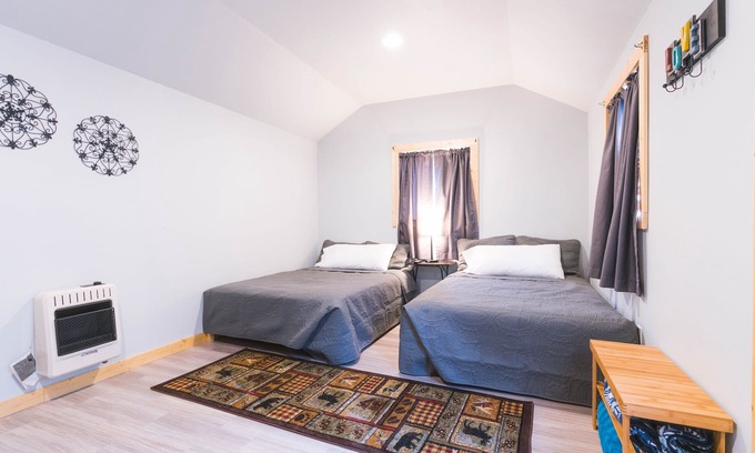 Susitna North Cabin | New! Sweet little cabin, Hiking, Fishing, BBQs, fire pits and picnic tables