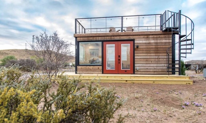 Alpine House | New! The Wild West Cozy Container Home