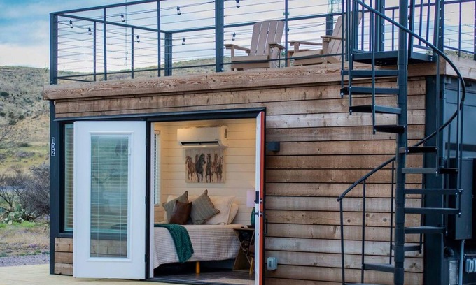 Alpine House | New The Wild West Cozy Container Home