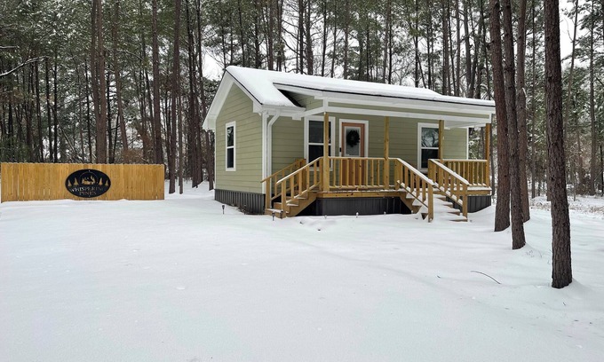 Powderly House | New Tiny House -Whispering Pines on a quiet country road