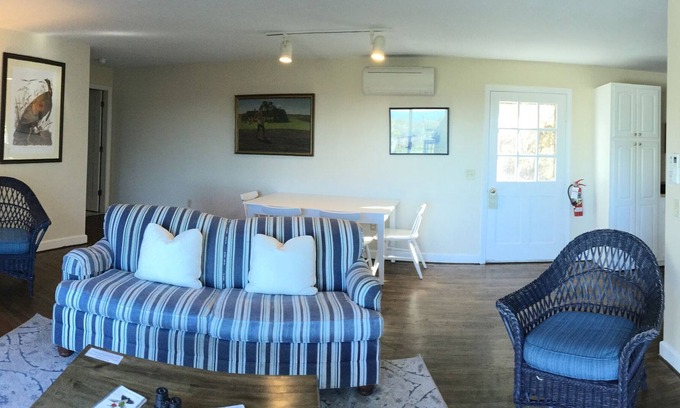 Menemsha Cottage | New to VRBO! 2 bedroom waterview cottage with private beach access