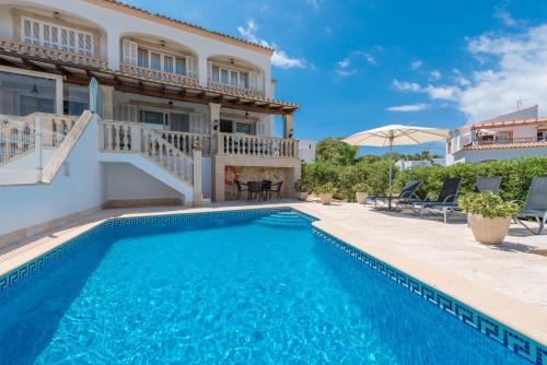 Cala Marcal Villa | NEW! Villa Cala Marsal Front Sea View, Pool, BBQ, AC free
