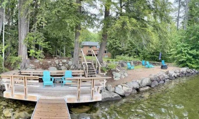 Bridgewater House | Newfound Lake Hideaway Mooring included