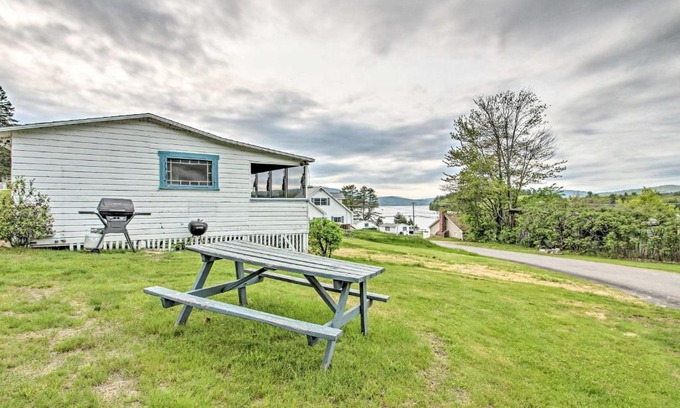 Bristol House | Newfound Lake Studio BBQ, Fire Pit and Beach Access