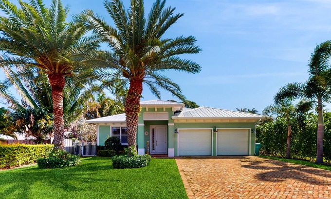 Boynton Beach House | Newly built home with private pool, extensive backyard & firepit