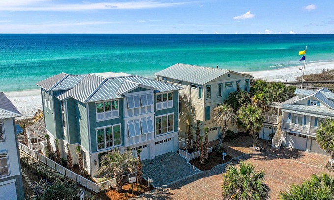 Santa Rosa Beach House | Newly Constructed Gulf Front House + Private Pool & Panoramic Gulf Views