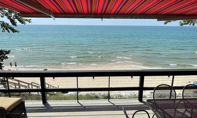 Montague Cottage | Newly Renovated Cottage with Private Lake Michigan beach
