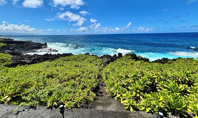Kapoho House | Newly Renovated in June 2025, 3-Level Oceanfront Home with views from every room