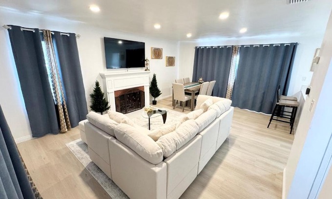 Whittier Villa | Newly renovated, warm home with 4 bedrooms, 14 miles from Disney
