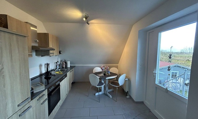 Westerholt Apartment | Nice apartment for 4 guests with WIFI, TV, patio, pets allowed and parking
