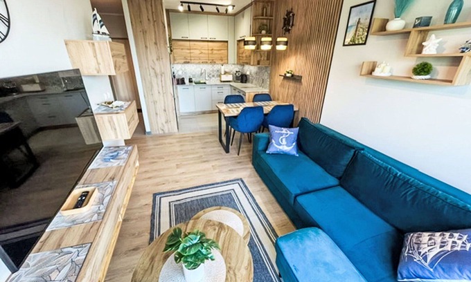 Gaski Apartment | Nice apartment for 4 guests with pool, WIFI, hot tub, TV, balcony and parking