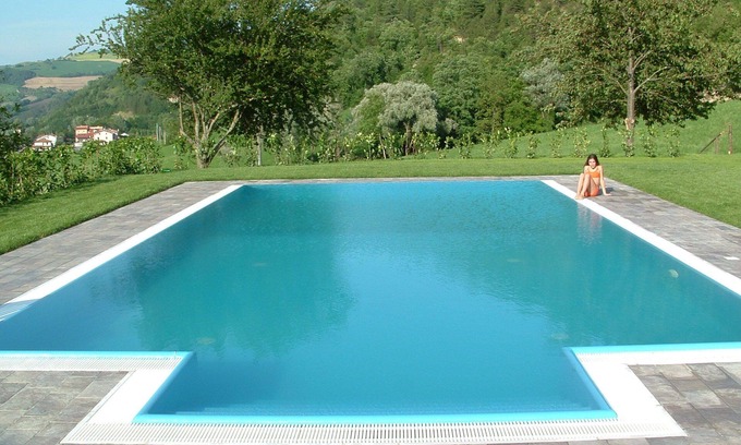 Marradi Apartment | Nice apartment for 4 people with WIFI, pool, TV, pets allowed, panoramic view and parking