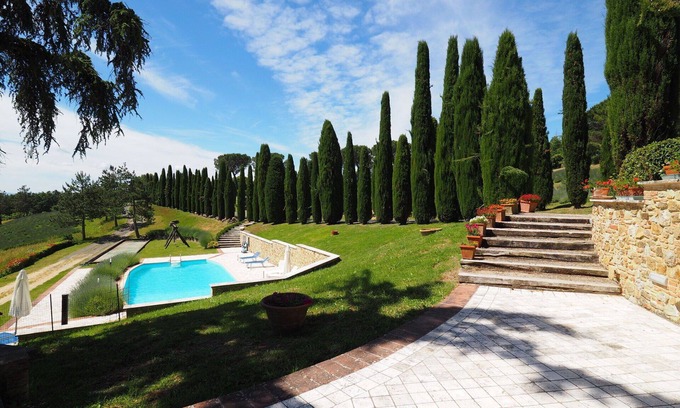 Volterra Apartment | Nice apartment for 6 people with WIFI, pool, panoramic view and parking, close to San Gimignano
