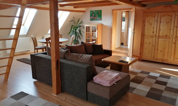 Dinkelsbuehl Apartment | Nice apartment overlooking Dinkelsbühl
