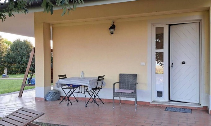 Castelfidardo Apartment | Nice apartment with A/C, WIFI, TV, patio, panoramic view and parking, close to Porto Recanati