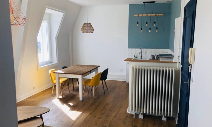 Saint-Servan Apartment | Nice apartment with sea view Saint Malo
