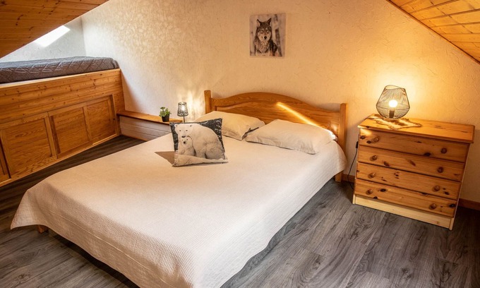 Cauterets Apartment | Nice chalet style duplex in the center of Cauterets quiet and bright