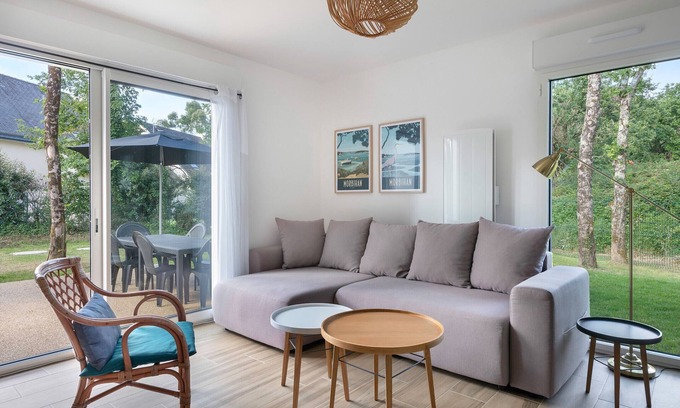 Penvins Ski Chalet | Nice house for 6 adults and 4 children - Garden