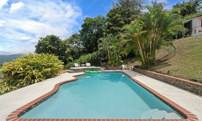 Barrazas Villa | Nice Pool & BBQ w/Mountain Views | Tanning Beds by Otium