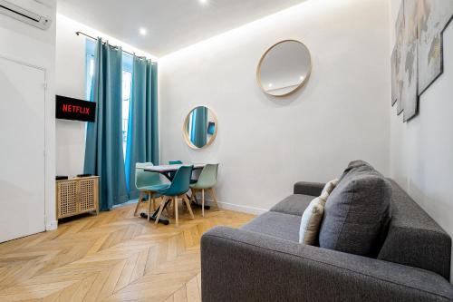 Jean-Medecin Apartment | Nice Renting - VERDUN - Designer Cocoon Massena Calm Air Conditioning