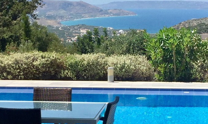 Kambia Villa | Nice villa for 1 to 4 people, sea and mountain view, private pool