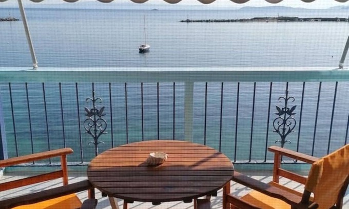 Loutraki Apartment | "Ninemia" Sea front apartment