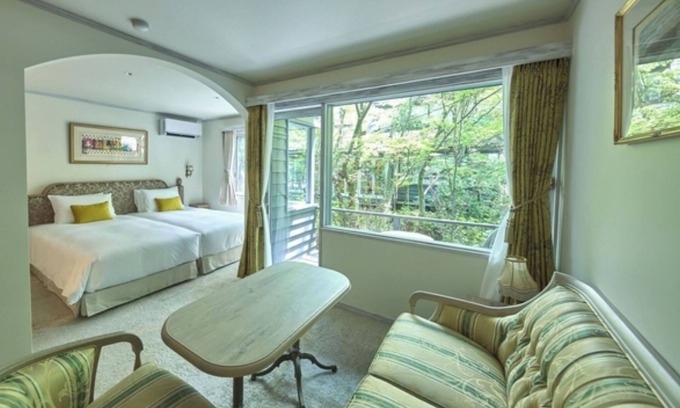 Kyukaruizawa Hotel | Nonsmoking 2bed suite with sauna 4 people Room only Age limit 10 years and over/Kitasakugun Nagano