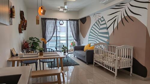 Shah Alam Apartment | NORDIC Geniehome2BR1studio Free 90mbps WIFI and Carpark at Utropolis Suite Shah Alam