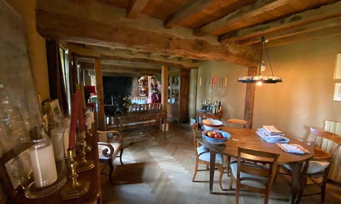 Saint-Honore Cottage | Norman cottage with sauna, fireplace and garden