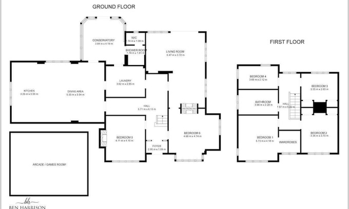 Hampton-in-Arden House | Northfield Cottage, Games Arcade Dog Friendly NEC
