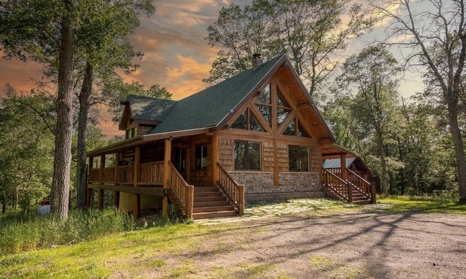 Webb Lake Cabin | Northwoods Log Cabin