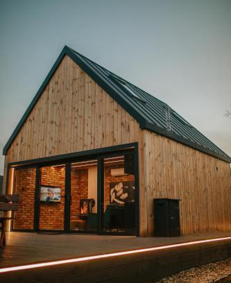 Dlugosiodlo Villa | Nowoczesny drewniany domek CHILL HOUSE
