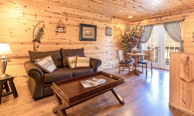Helen House | NVM Angler's Lure - Pet Friendly Room at the Nacoochee Valley Motel