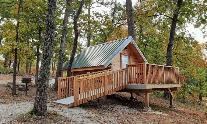 Potosi Cabin | Oakdale Primitive cabin 1 @Spring Lake Ranch