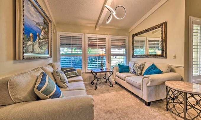 Palma Sola House | Oasis Garden Home near Ana Maria Island beaches and IMG Academy