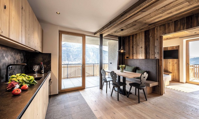 Barbiano Apartment | Oberfallerhof 'Apartment Aui' with Mountain View, Garden & Wi-Fi