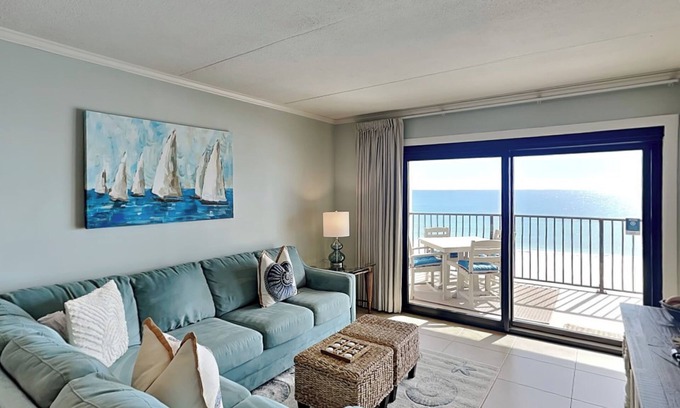 Ono Island Condo | Ocean Breeze West #505 | Beachfront, Stunning View
