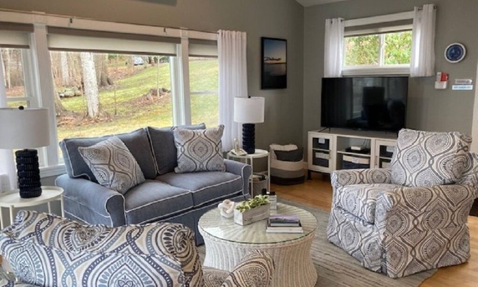 Bayside Cottage | Ocean Cottage - Waterfront Property on Penobscott Bay w/2 Decks & Private Beach