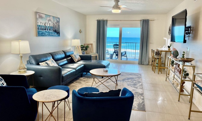 Daytona Beach Shores Condo | Ocean Front Condo Daytona Beach Shores- Newly Remodeled!
