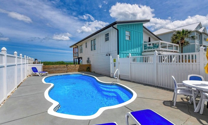 Inlet Harbour House | Ocean Mist - 7 bed, 5 bath, oceanfront home with pool