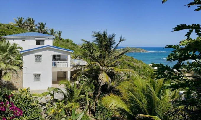 Oyster Pond Villa | Ocean views from every room, infinity pool and just a short walk to beach