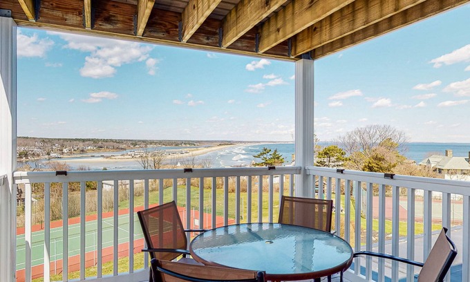 Ogunquit Condo | Ocean-view condo overlooking Ogunquit Beach with balcony, pool & tennis