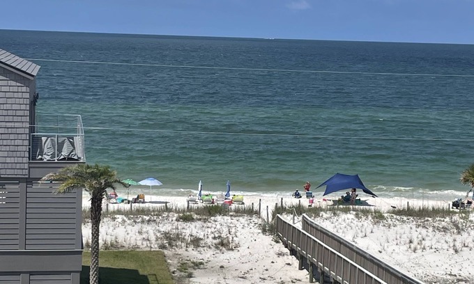 Mexico Beach Condo | Ocean view, three bedroom, two bath condo in Mexico Beach.