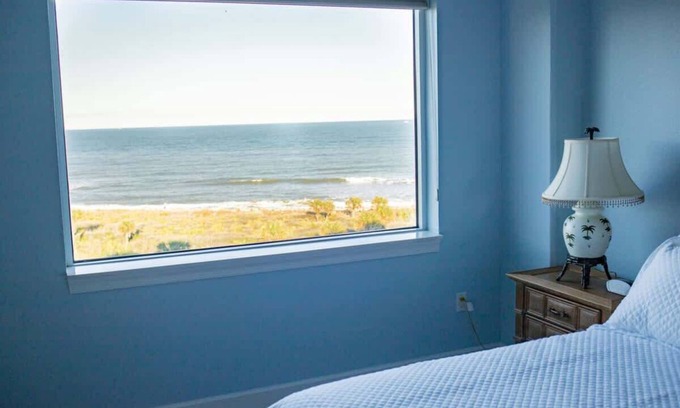 Palm Coast Apartment | Oceanfront 3BR Retreat - Steps to the Shore & Sunrise Views