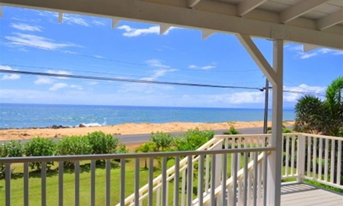 Kekaha House | Oceanfront Beach Cottage - Amazing Sunset Views.Air Conditioning - TVNCU #1358