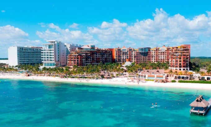Playa Mujeres Villa | ๐๐๏ธ OceanFront Beach Resort 2B Villas at Lux Villa Del Palmar @MyBeachSuites