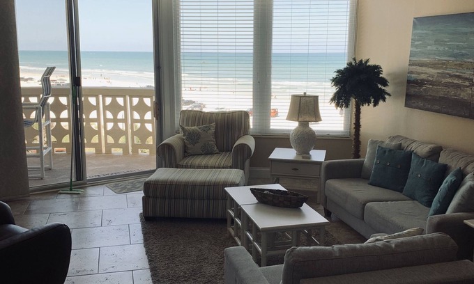 New Smyrna Beach Condo | Oceanfront gem; Completely renovated; All facilities