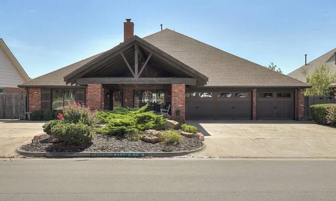 Oklahoma City House | OKC THUNDER, OKC Concerts, OKC Everything with a family sized relaxing retreat